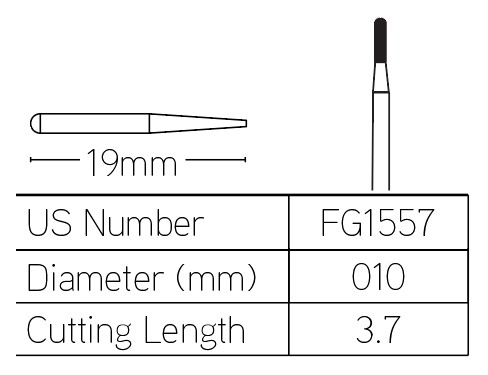Medidenta - DynaCut Friction Grip Operative Carbide Bur 1557