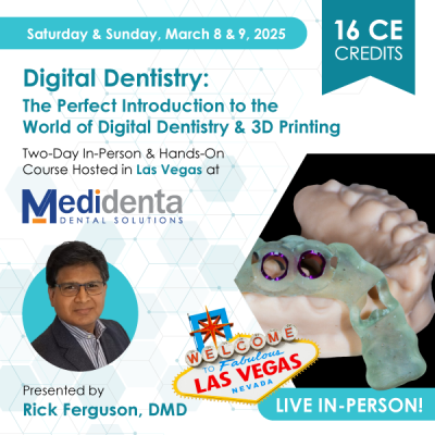 Medidenta - Event Tickets - Digital Dentistry: The Perfect Introduction to the World of Digital Dentistry and 3D Printing (March 8, 2025)