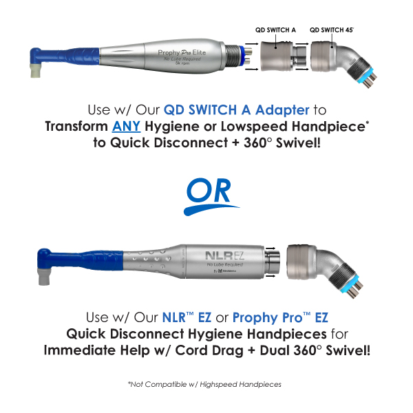 Medidenta - Handpieces - QD-Switch 45 Degree Lowspeed Coupler - Gallery 05