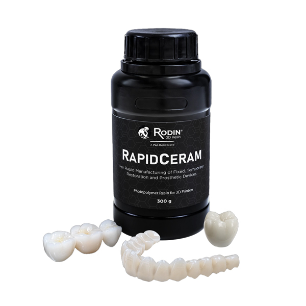 Medidenta - 3D Printing - Resins - Rodin® RapidCeram 300g 600g