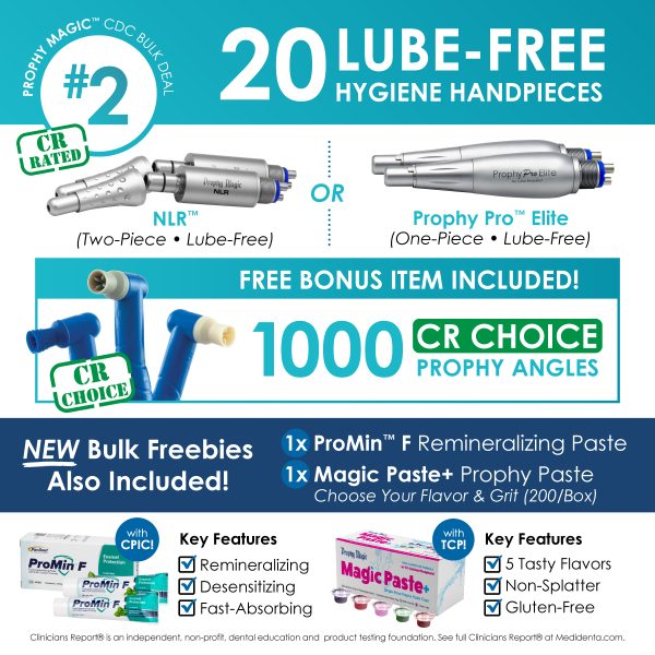 Medidenta - Prophy Magic - CDC Bulk Handpiece Deal #2